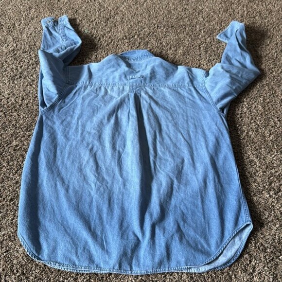 Florida Extra Large Blue Denim Shirt With Patch - Picture 7 of 9